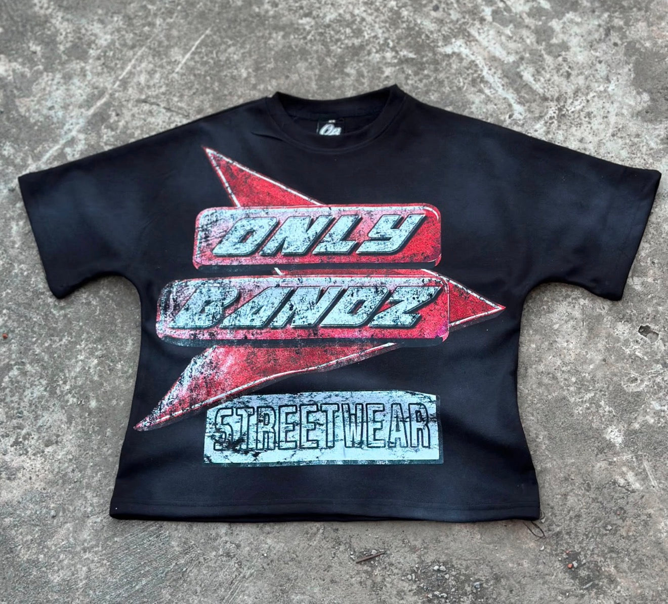OB LANES TEE (RED)