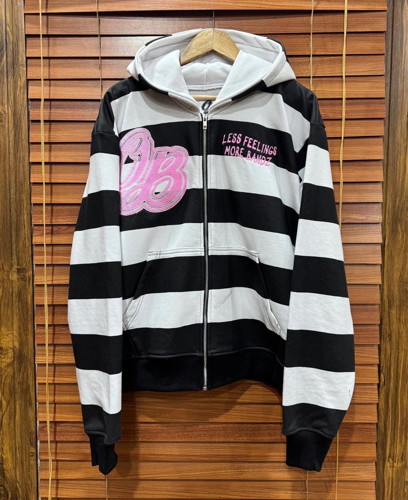 OB PRISON BREAK ZIPUP(PINK)