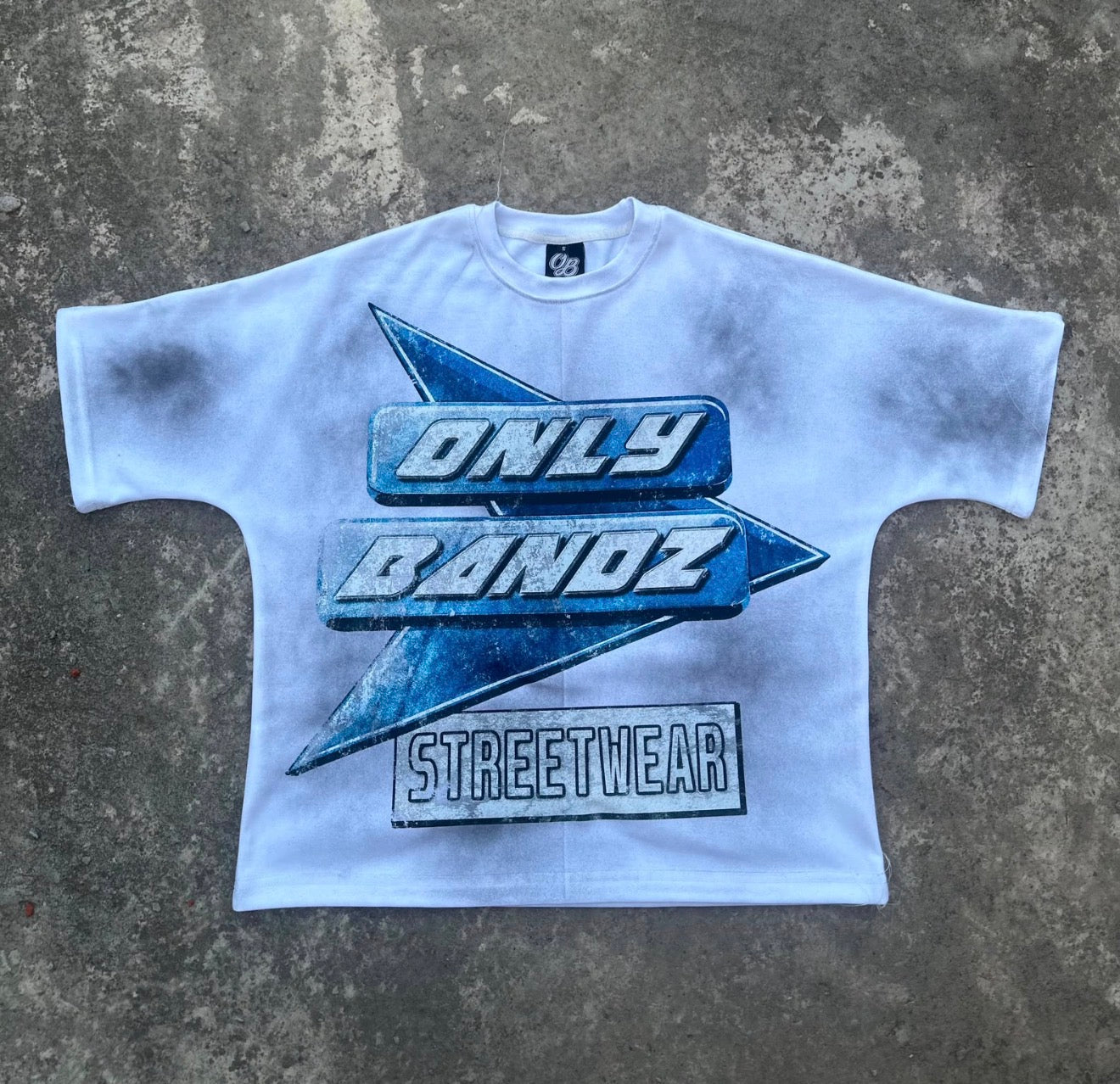 OB LANES TEE (BLUE)