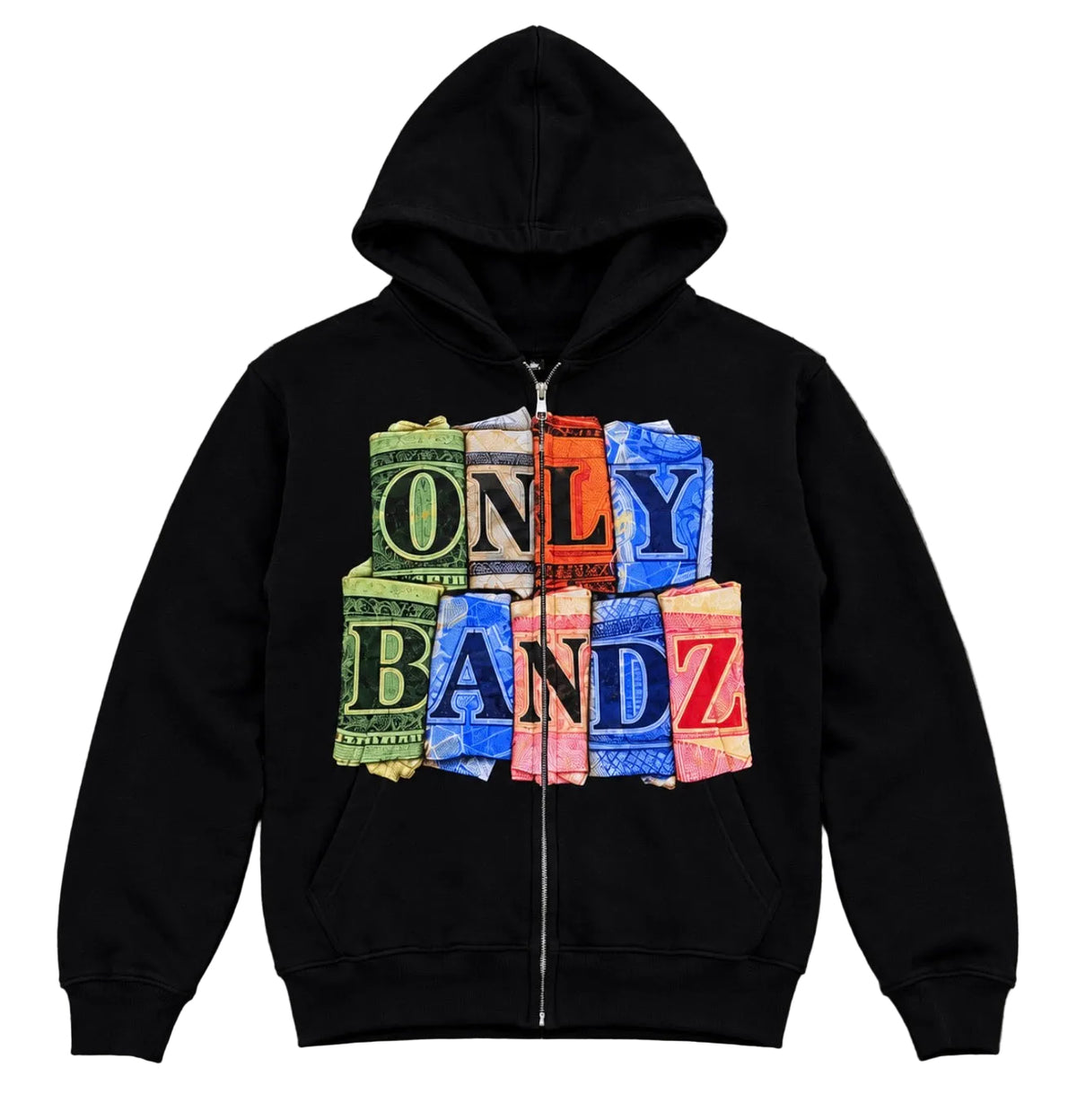 OB “STACKZ” ZIPUP (BLACK)